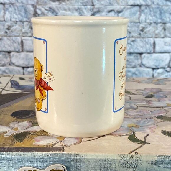 Hallmark Coffee Mug Vintage 1984 Tender Loving Bear Ceramic - Picture 4 of 6